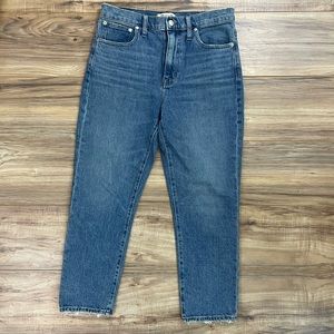 NWOT Madewell High-rise Slim Crop Boy Jean